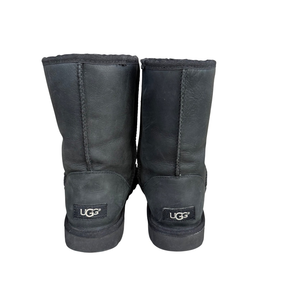 UGG Classic Short Black Boots Suede Women's Size 7